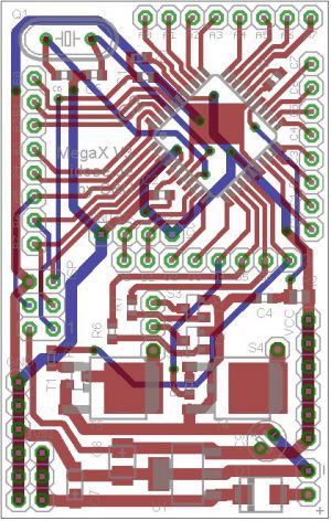 SMD-Basisplatine MegaX V3